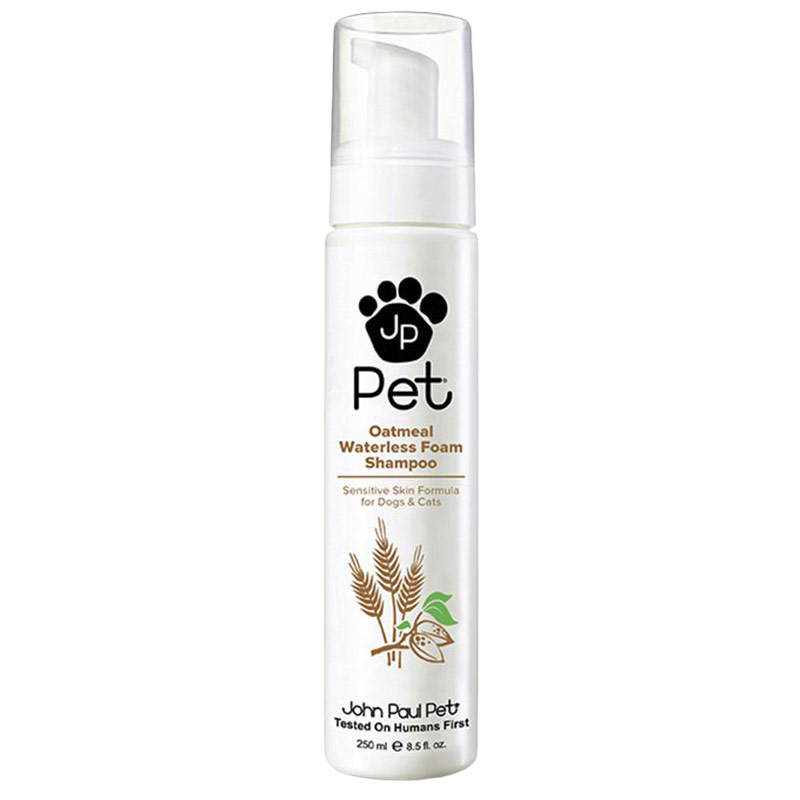 John Paul Pet Oatmeal Waterless Foam Shampoo - 250ml