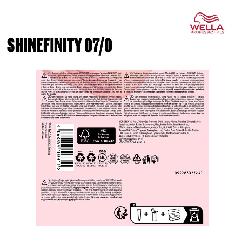 Shinefinity 07/0 Natural Oatmilk - 60ml
