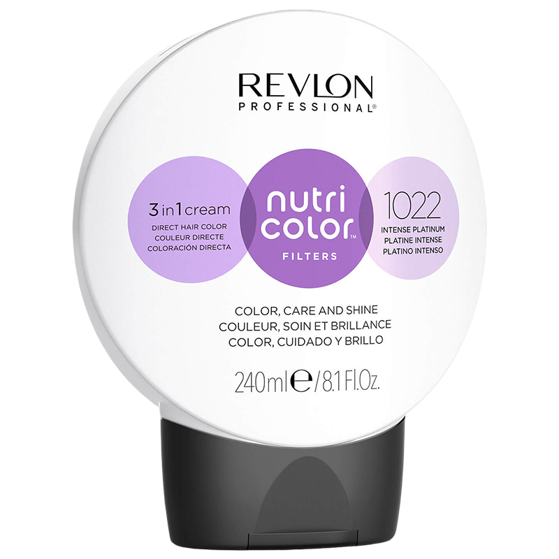 Revlon Nutri Color Creme 1022 Intense Platinum - 240ml Revlon Nutri Color Creme 1022 Intense Platinum - 240ml
