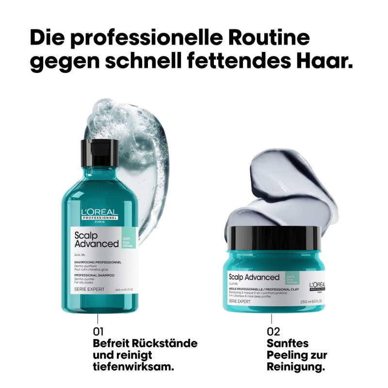 Scalp Advanced Anti-Oiliness 2in1 Deep Purifier Clay - 250ml