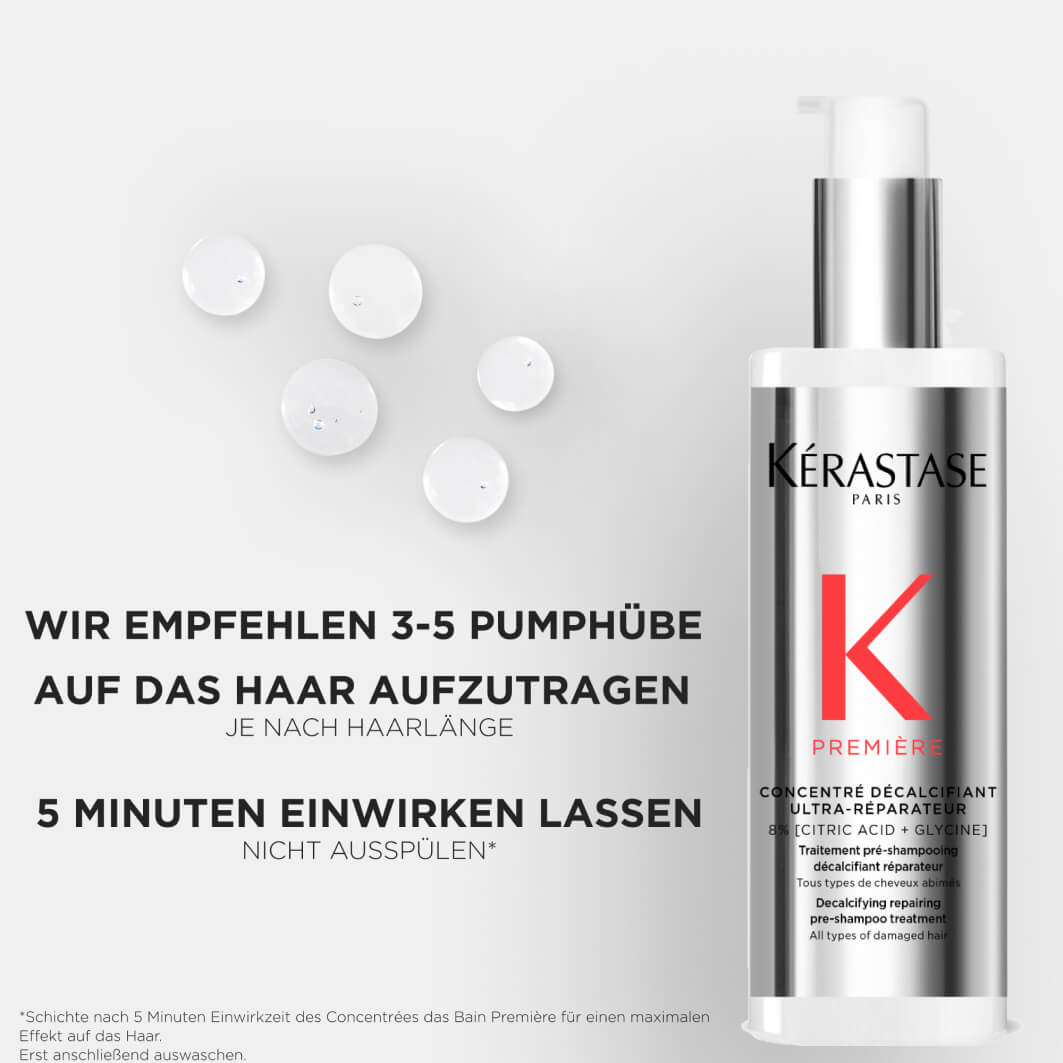 Première Routine für eine tiefenwirksame Haarreparatur - 500ml