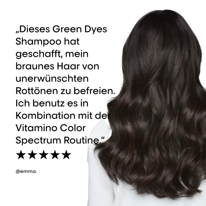 Shampoo gegen Rotstich