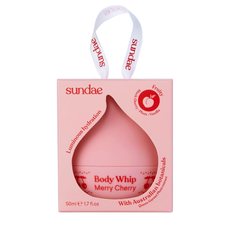Sundae Merry Cherry Mini Body Whip - 50ml