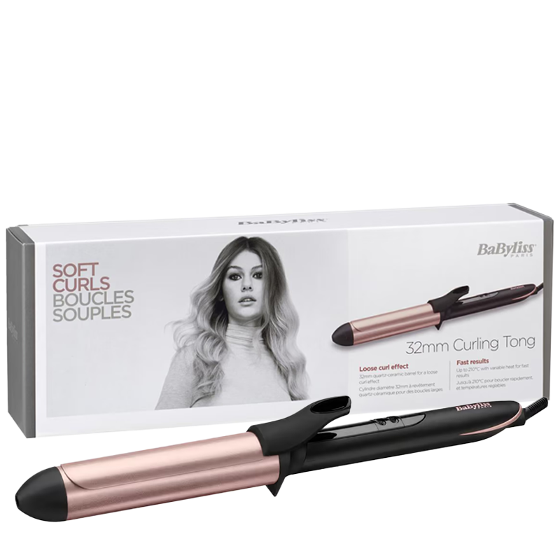 Lockenstab Rose Quartz 32mm - C452E