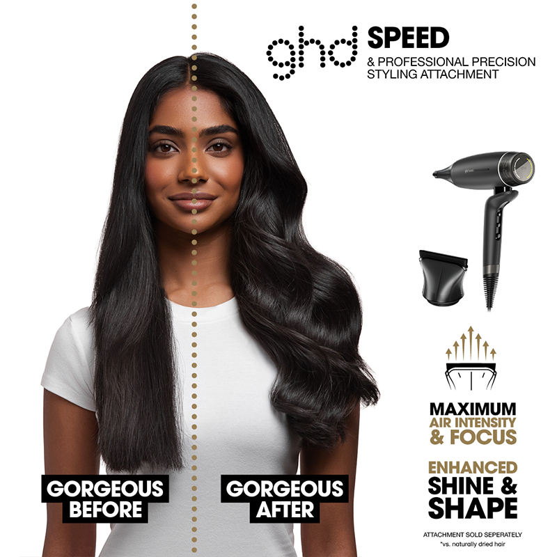 ghd speed Haartrockner Titangrau