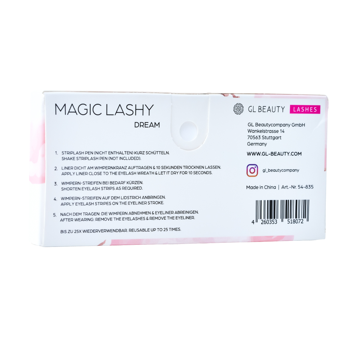 GL Beauty Magic Lashy - Anwendung
