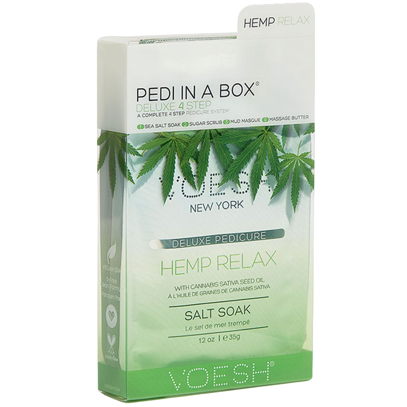 Pedi in a Box (4 Step) Hemp Relax