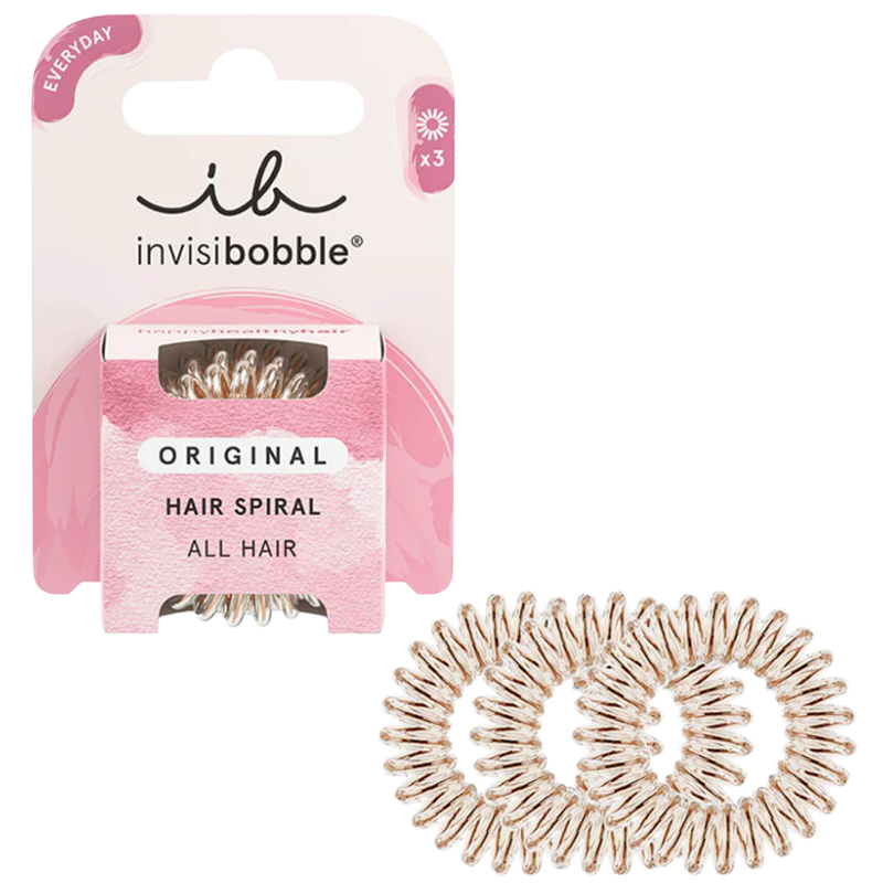 Invisibobble Original Bronze Me Pretty - 3 Stück
