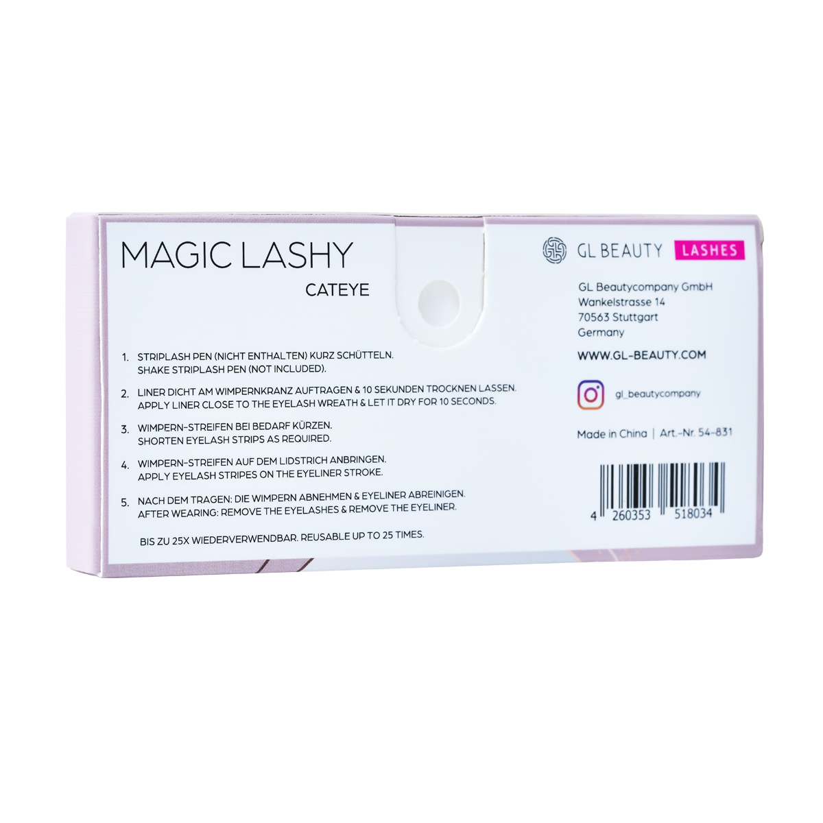 GL Beauty Magic Lashy - Anwendung