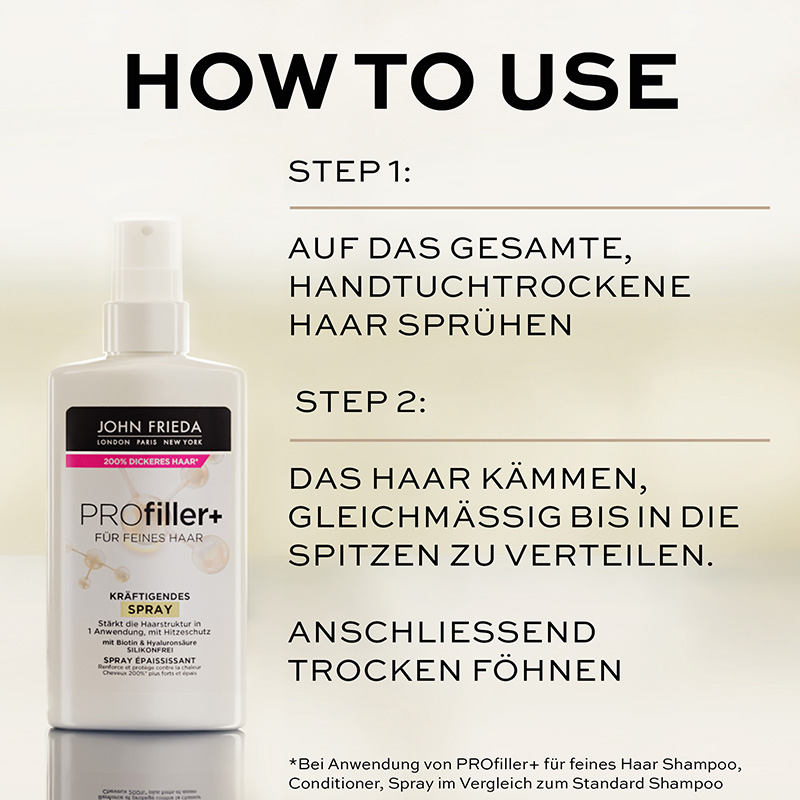 PROfiller+ Kräftigendes Spray - 150ml