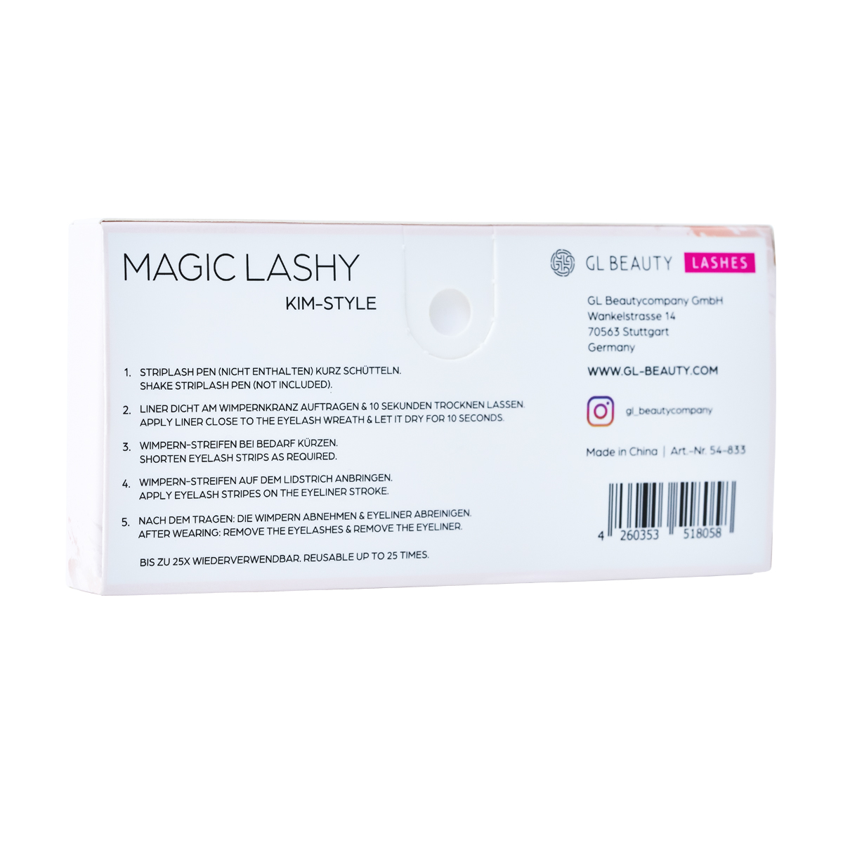 GL Beauty Magic Lashy - Anwendung