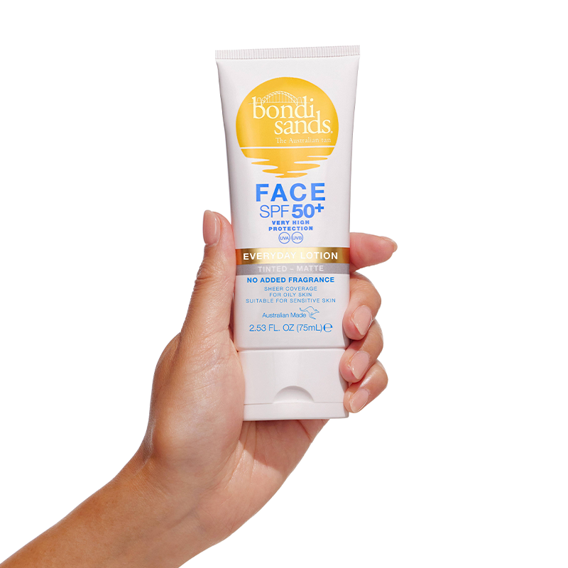 Bondi Sands Face SPF 50 Tinted & Matte Everyday Lotion