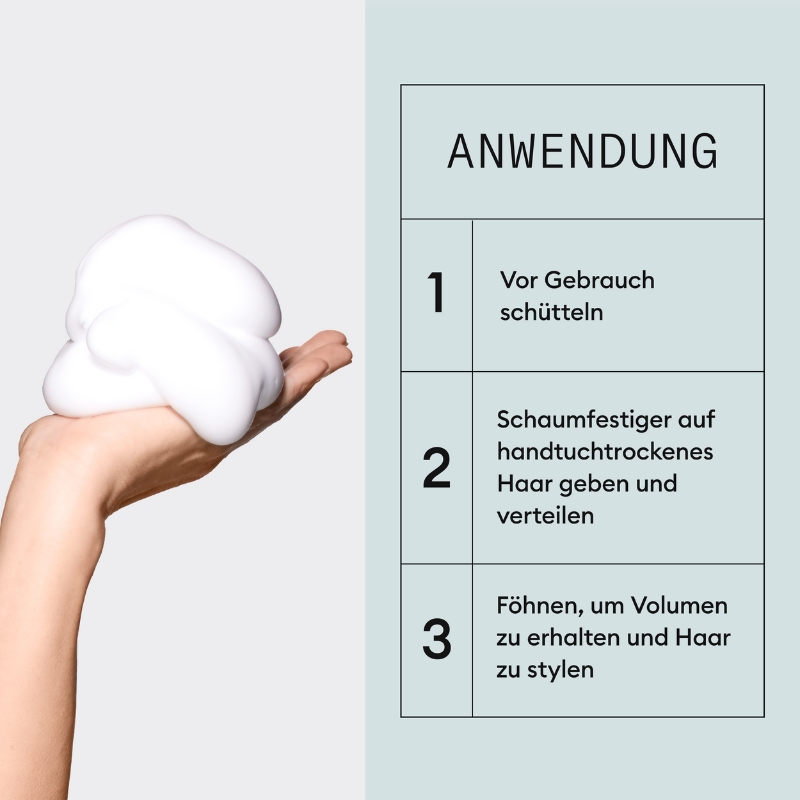 Volumen gebendes Mousse