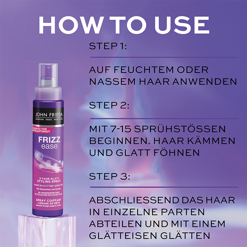 Frizz Ease 3-Tage-Glatt Styling Spray