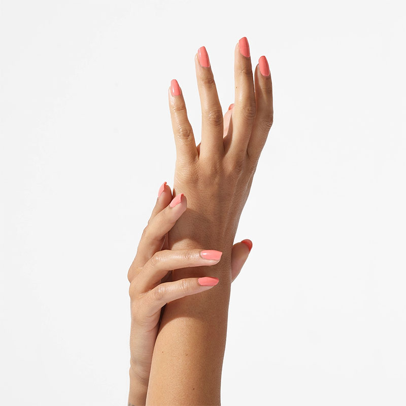 Hand Layers - Solid Pale Coral