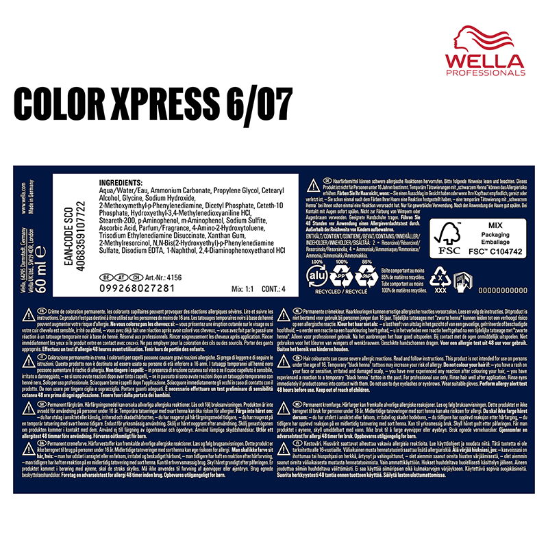 Color Xpress Vegan 607 dunkelblond natur-braun