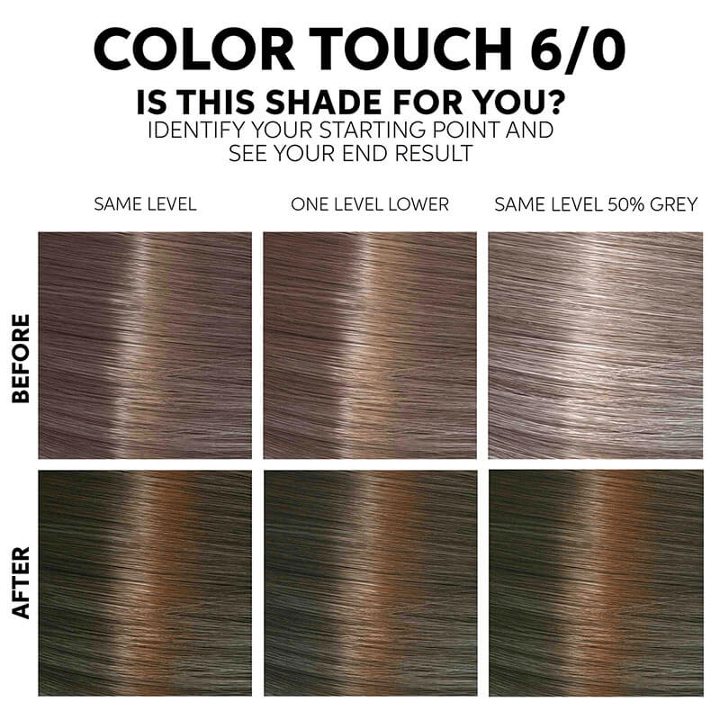 Color Touch Fresh-Up-Kit 6/0 dunkel Blond - 130ml