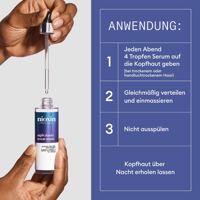 Nacht Serum gegen Haarausfall