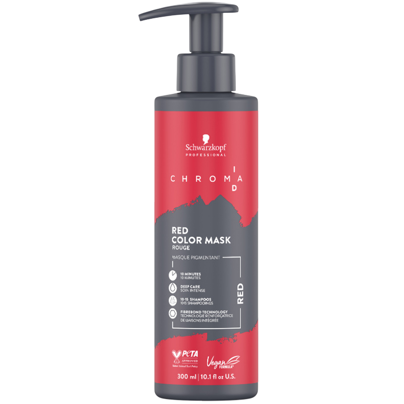 Chroma ID Intense Bonding Color Mask Red - 300ml