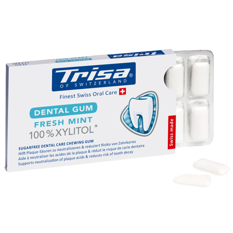 Trisa Dental Gum Fresh Mint