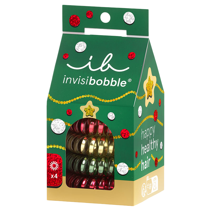 Invisibobble Jingle Spiral Apres Ski Set