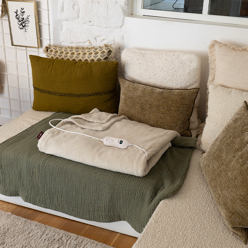 Terraillon Wärmedecke Cozy Light Grey