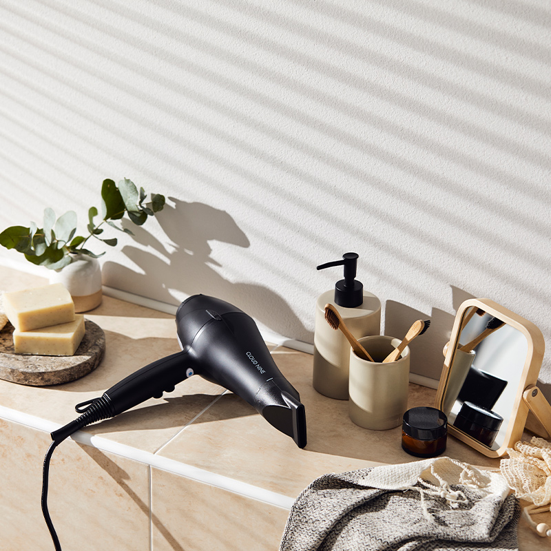 The Airshot Hairdryer schwarz