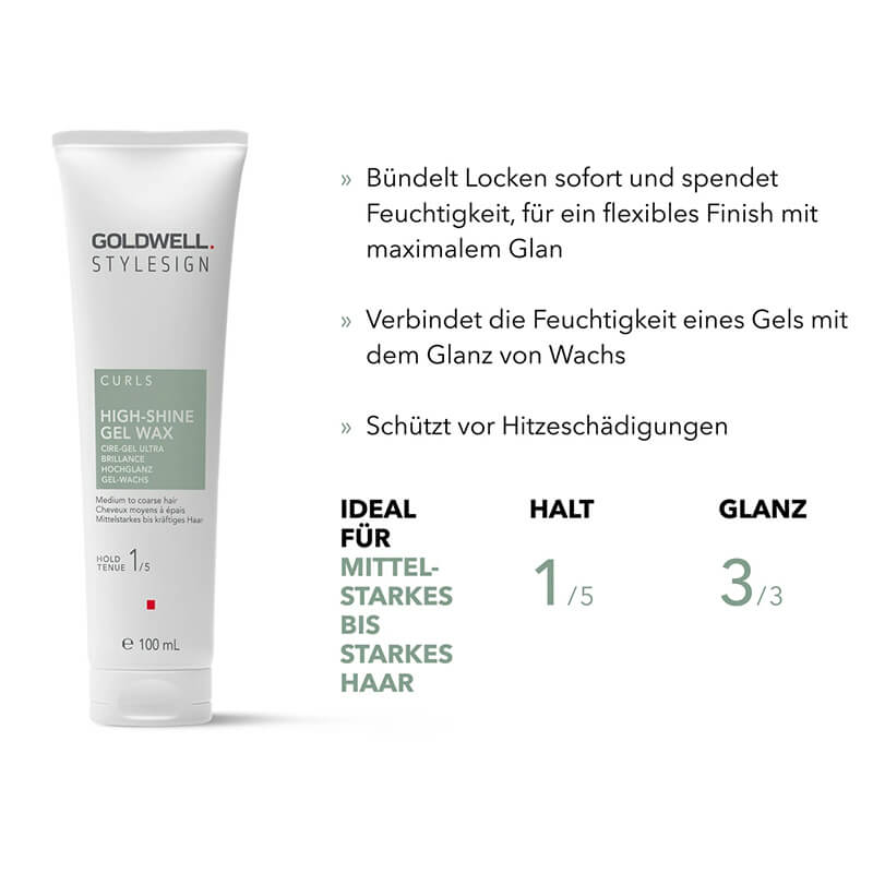 StyleSign - Curls High-Shine Gel Wax - 100ml