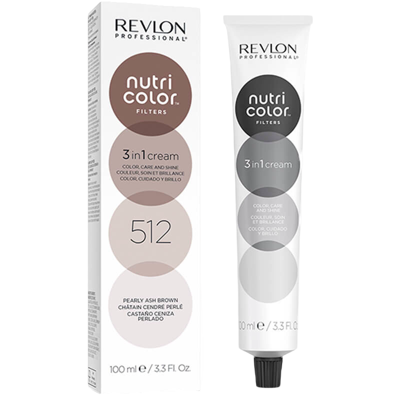Revlon Nutri Color Filters 512 Hellbraun Asch Irisé - 100ml