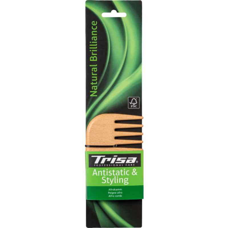 Natural Brilliance Afrokamm