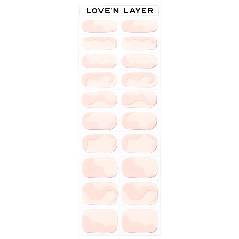 Hand Layers - Abstraction Light Pink