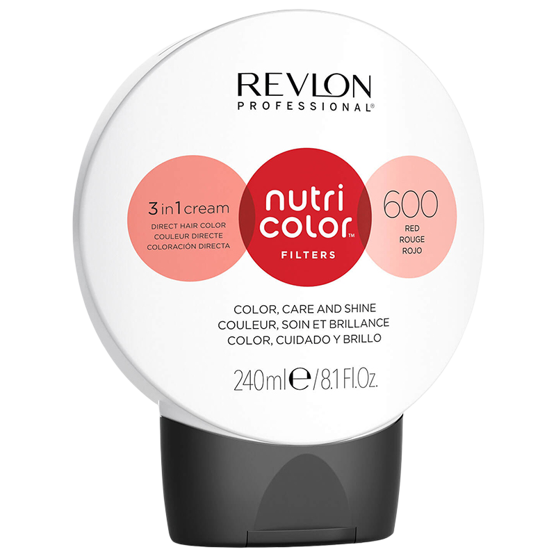 Revlon Nutri Color Creme 600 Red - 240ml Revlon Nutri Color Creme 600 Red - 240ml