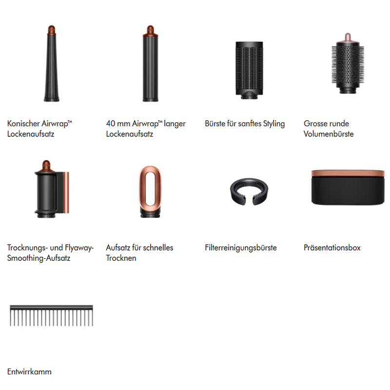 Dyson Airwrap i.d. Multi-Haarstyler - Amber Silk