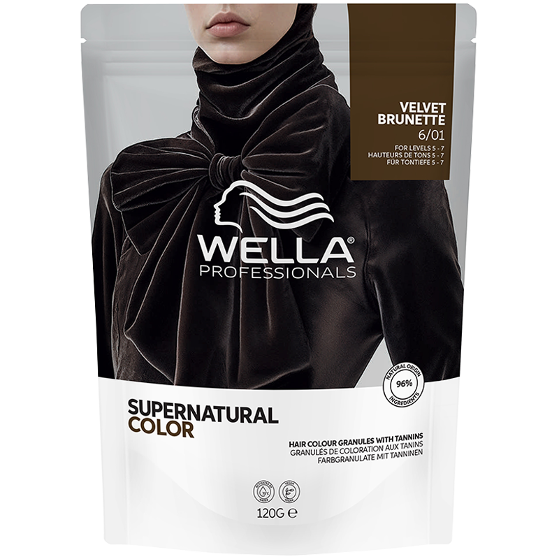 Wella Supernatural Color Haarfarbe 6/01 Velvet Brunette