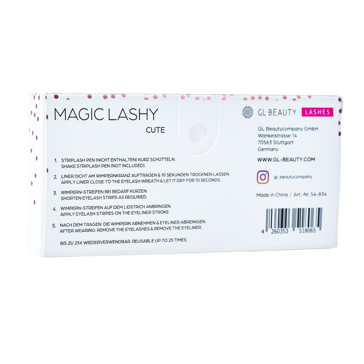 GL Beauty Magic Lashy - Anwendung