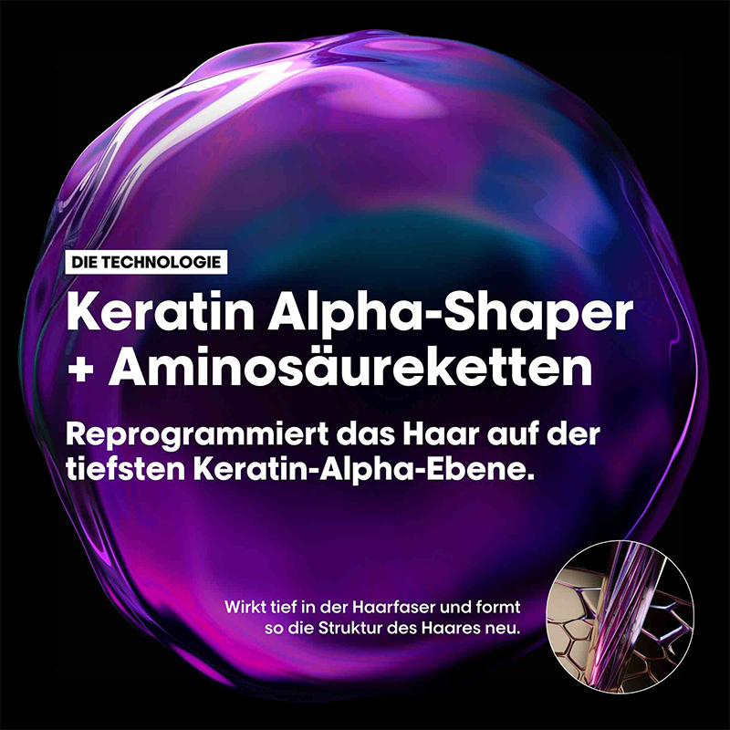 Keratin-Alpha-Sleek-Technologie