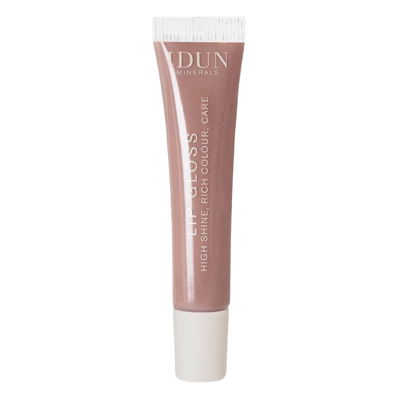 Lila farbiger Lip Gloss