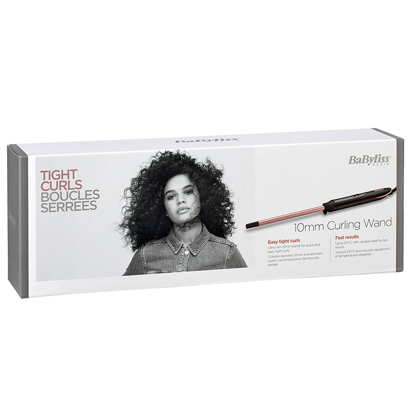 Lockenstab Rose Quartz 10mm – C449E