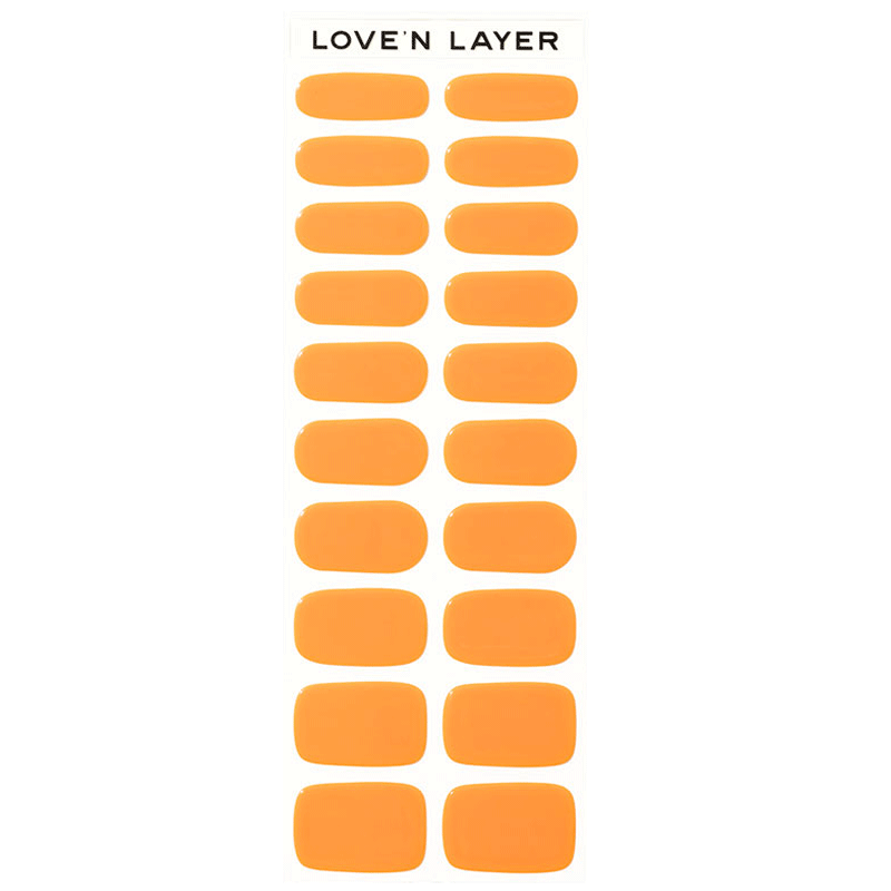 Hand Layers - Solid Sunny Orange