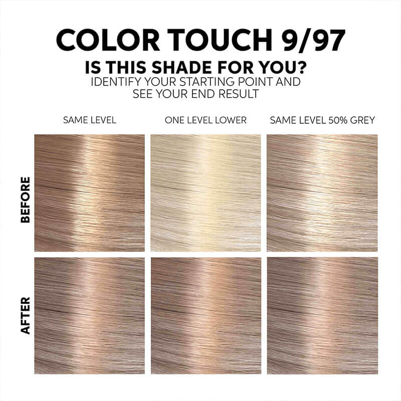 Color Touch Fresh-Up-Kit 9/97 kühles beige Blond - 130ml