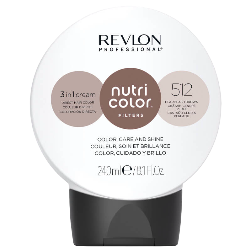 Revlon Nutri Color Filters 512 Hellbraun Asch Irisé - 240ml