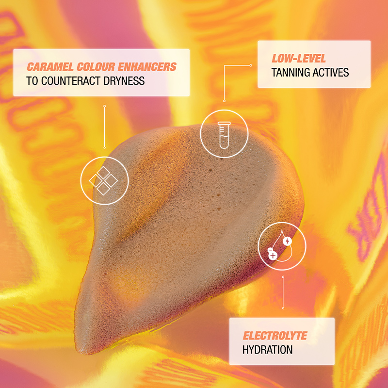 Technocolor 1 Hour Express Self Tanning Foam - Caramel