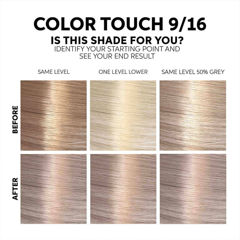 Color Touch Fresh-Up-Kit 9/16 eisiges Aschblond - 130ml