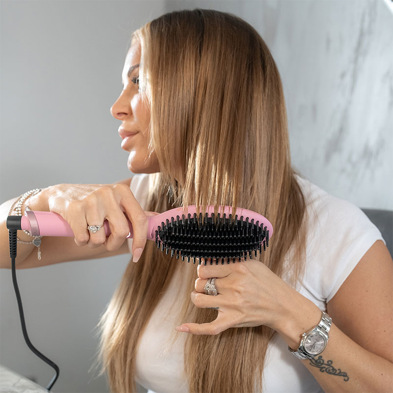 ghd Glide Hot Brush - Pink Collection