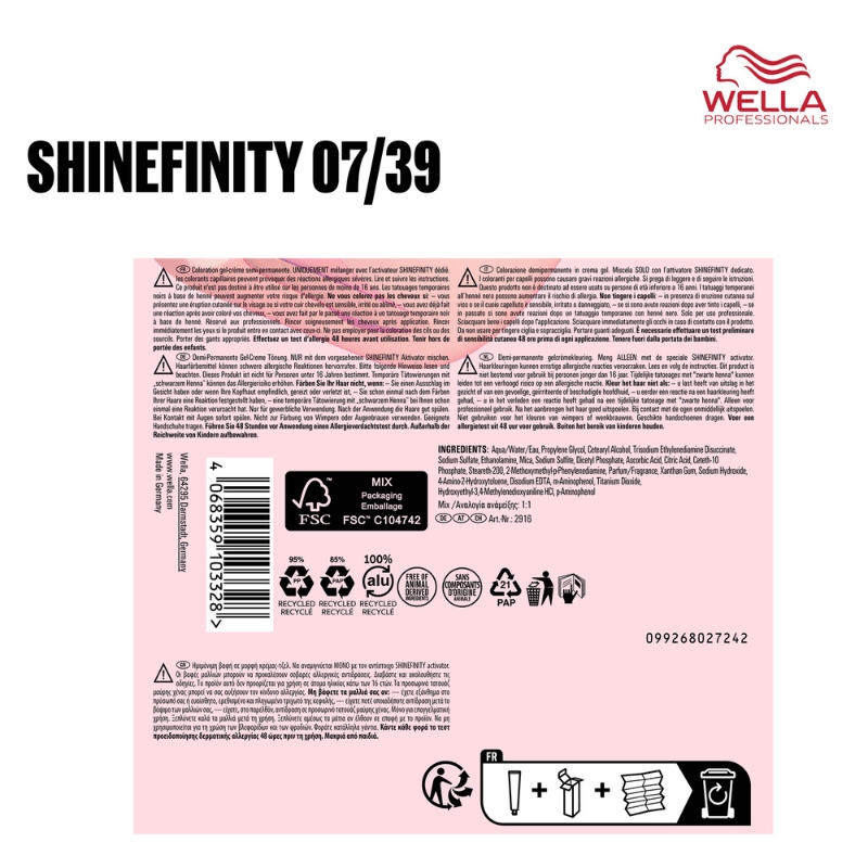 Shinefinity 07/39 Chroma Gold - 60ml