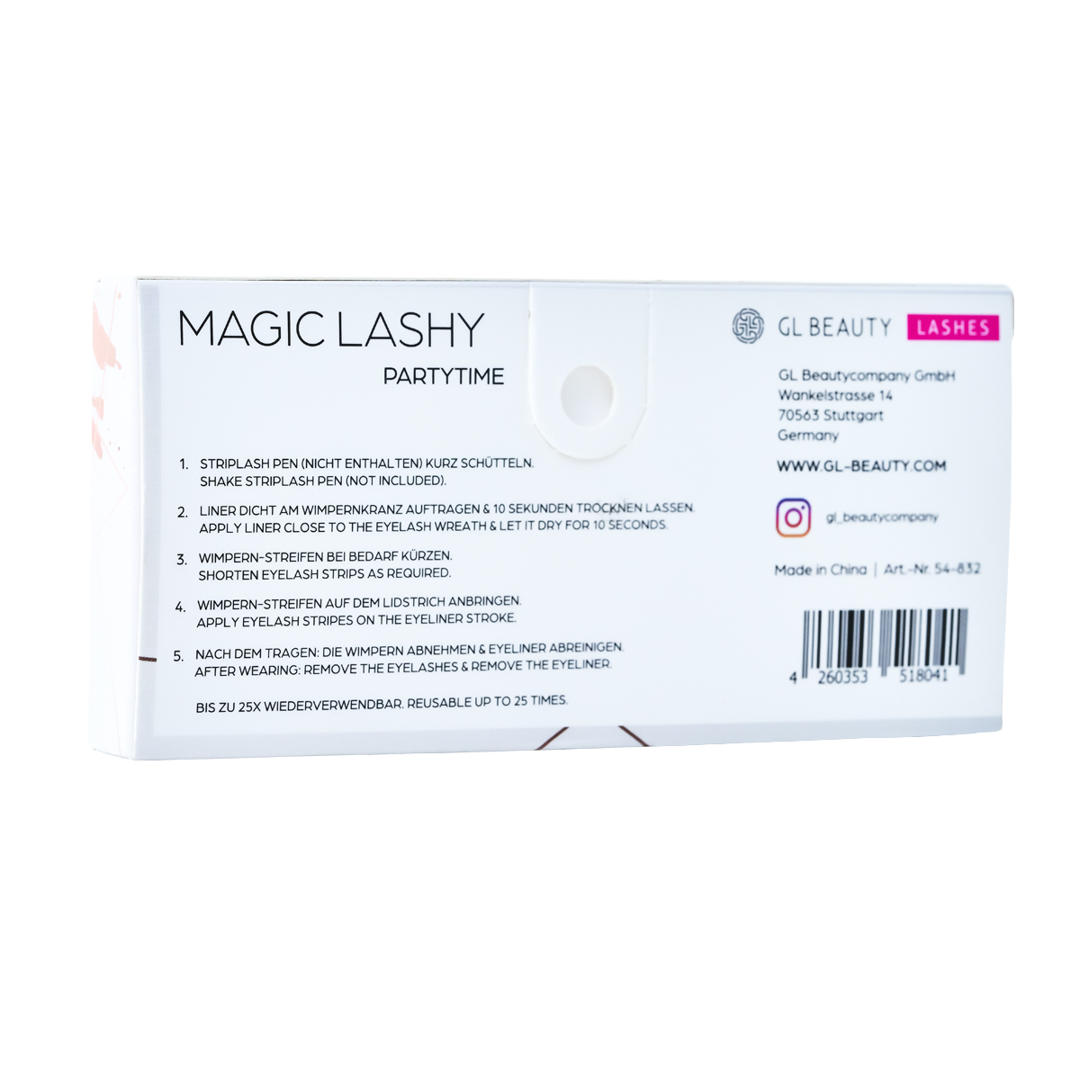 GL Beauty Magic Lashy - Anwendung
