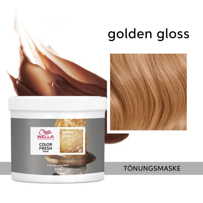 Color Fresh Mask - Golden Gloss - 500ml tönungsmaske