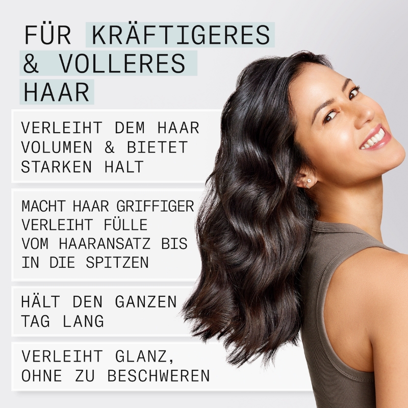 Styling Spray für voller wirkendes Haar