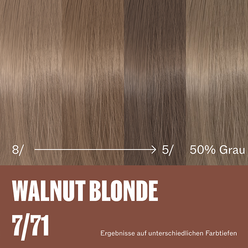 Wella Supernatural Color Haarfarbe 7/71 Walnut Blonde