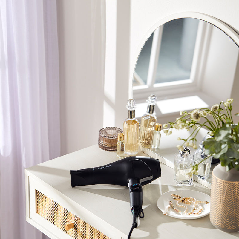 The Airshot Hairdryer schwarz